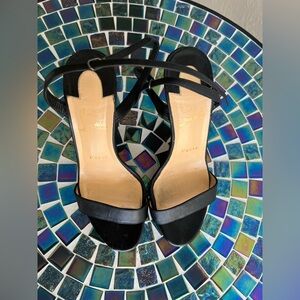 Christian Louboutin Loubi Queen 120mm Best seller leather sandals.